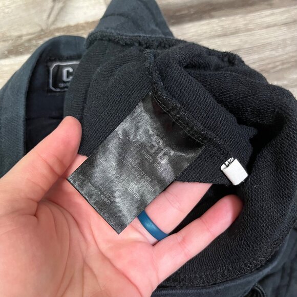 CSG Athletic Champs Mid Rise Cargo Shorts Dark Grey Black Men’s Size M - Picture 7 of 7